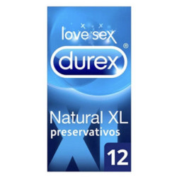 Preservativos Durex Natural Xl 12 Uds.
