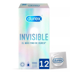 Preservativos Durex Invisibles Extra Sensitivos 12 Uds.