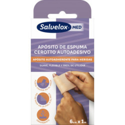 Salvelox Med Foam Plaster Aposito Adhesivo 1 Apo