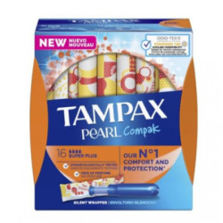 Tampax Pearl Compak Tampones Super Plus 16 Unidades