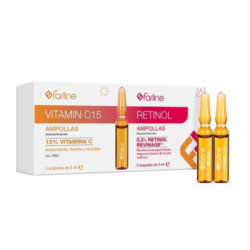 Farline Vitamina C + Retinol 10 Ampollas 2 Ml