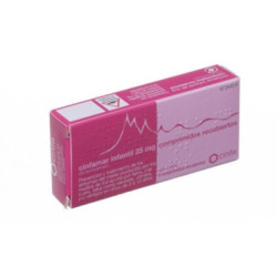 Cinfamar infantil 25 mg 4 comprimidos recubiertos