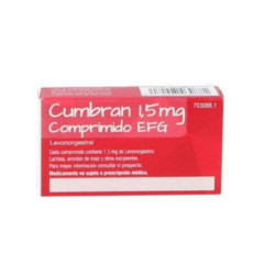 Cumbran efg 1,5 mg 1 comprimido