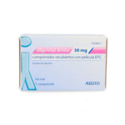 Ulipristal aristo efg 30 mg 1 comprimido recubierto
